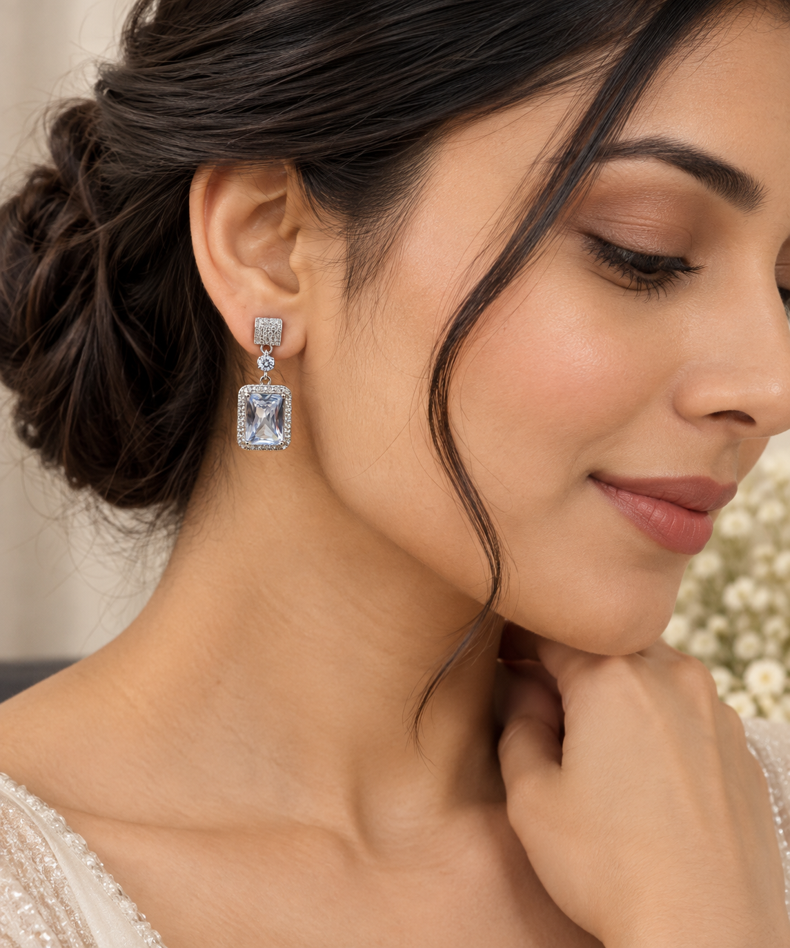 Aurora Crystal Elegance Earrings.