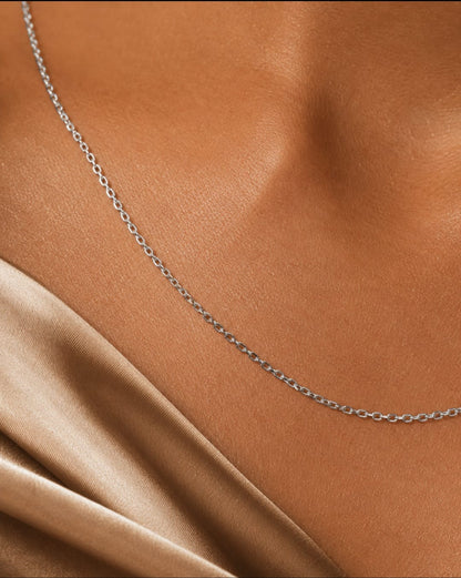 Sparkling Bow Pendant Necklace – Elegant Silver Bow Charm Necklace for Women