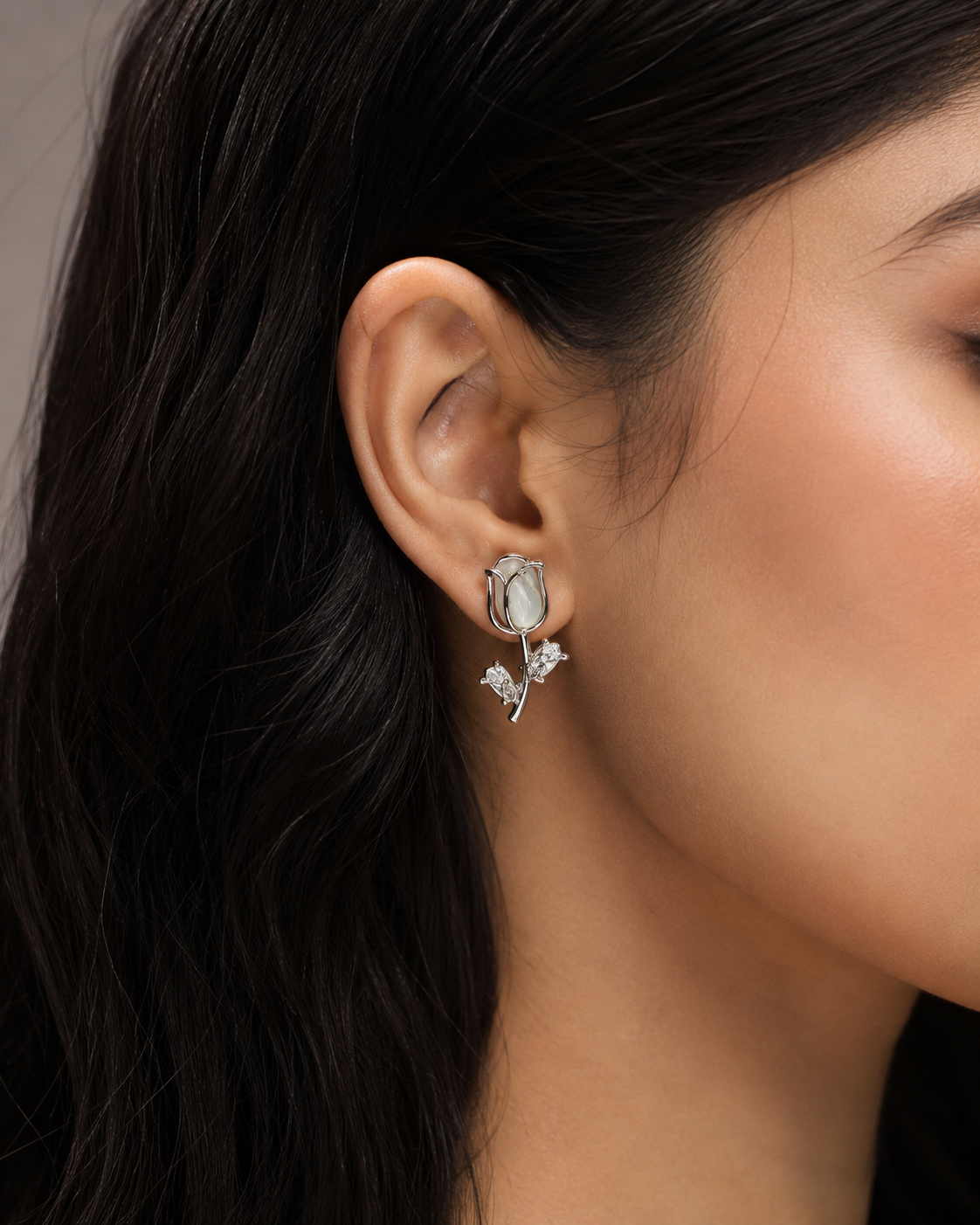 Opaline Bloom Studs