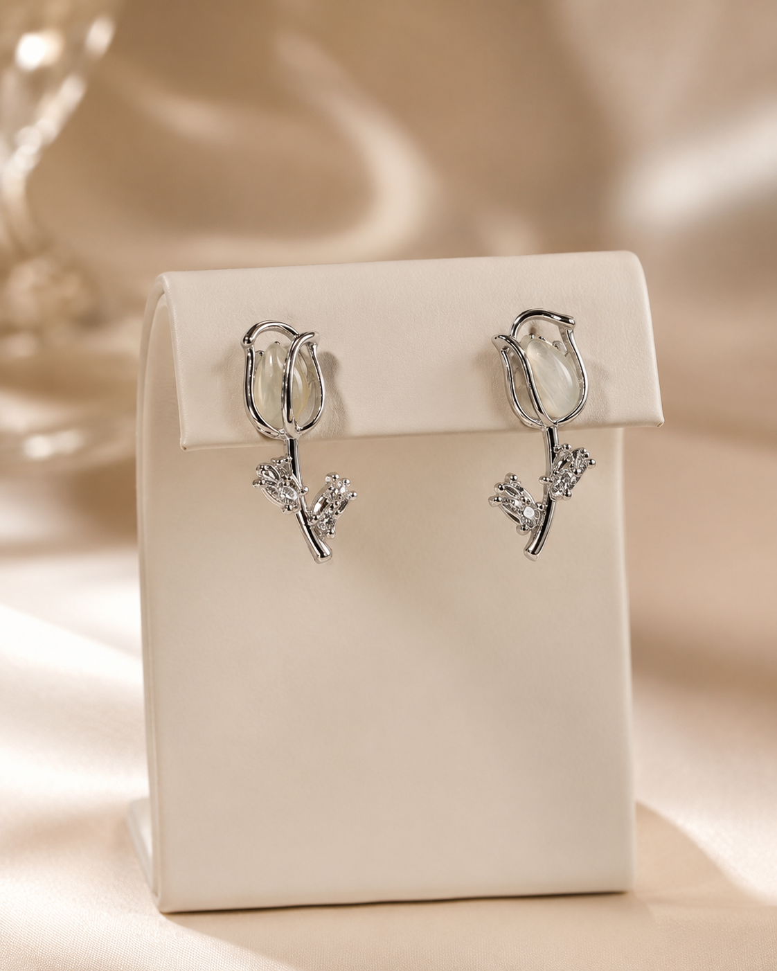 Opaline Bloom Studs