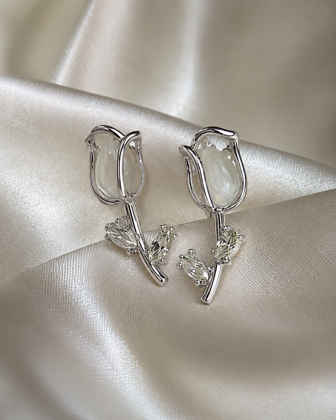 Opaline Bloom Studs