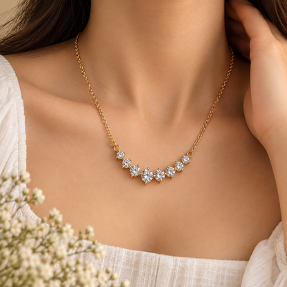 Celeste Crystal Necklace