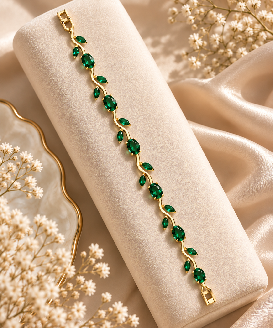 Green Stone Tulif Bracelet