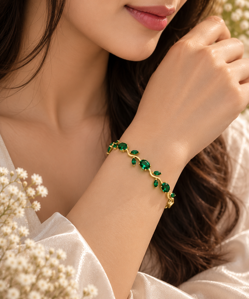 Green Stone Tulif Bracelet