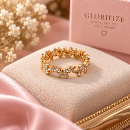 golden butterfy Ring (Adjustable Size)