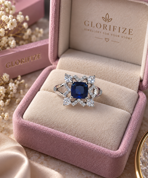Royal Blue Ring(Adjustable Ring)